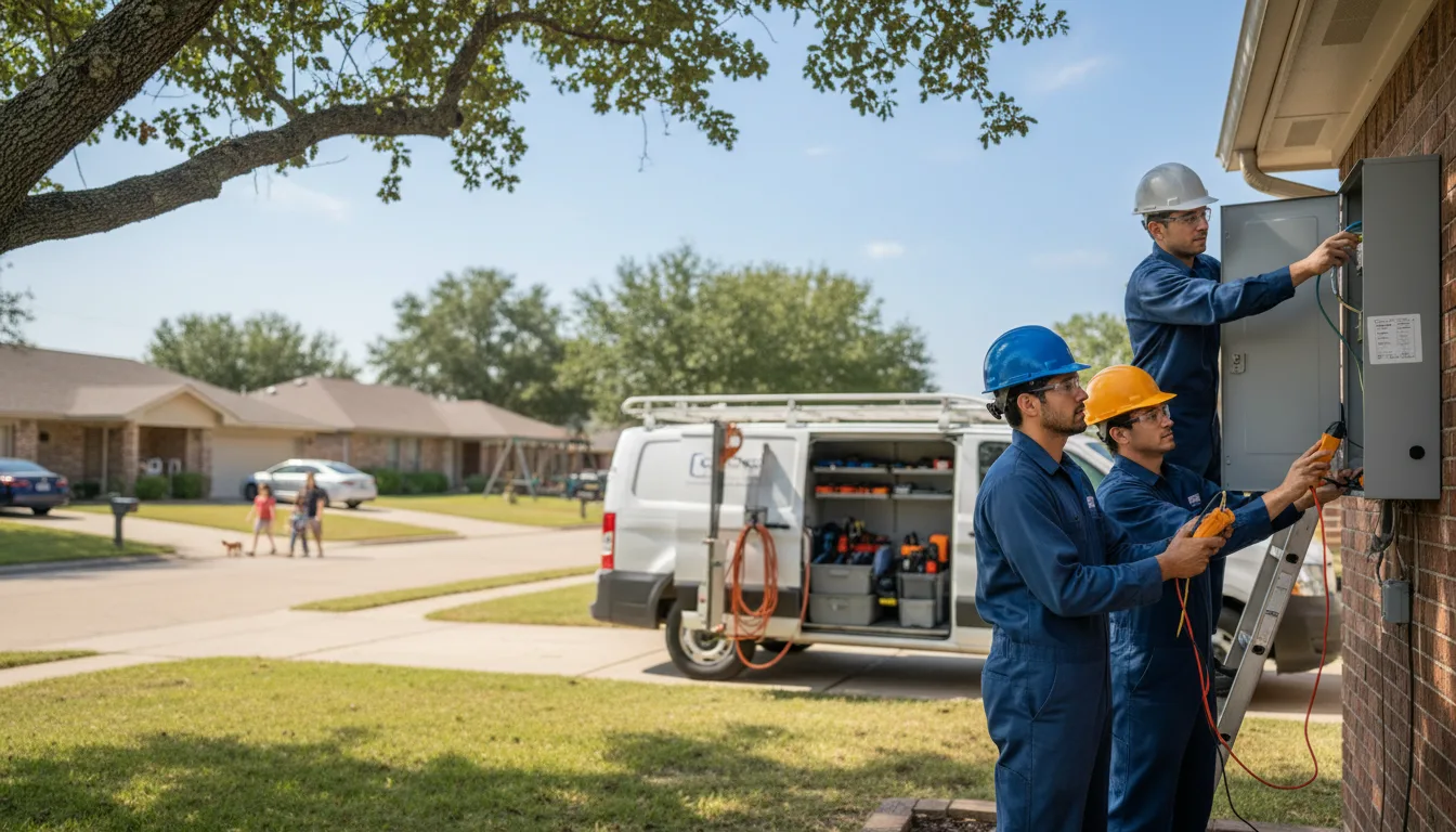 Certified electrician providing emergency electrical services in Altona, IL